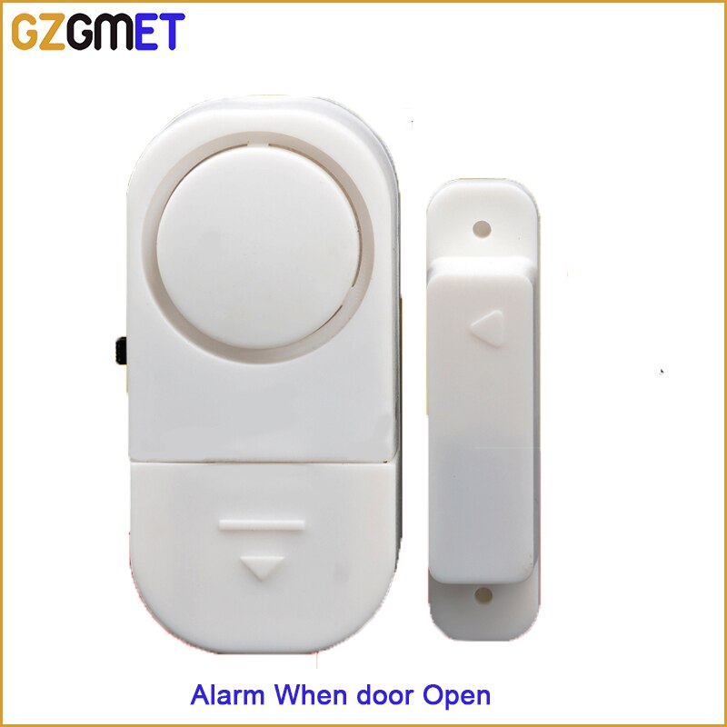 Gzgmet 90dB Deur Alarm Magnetische Deur Sensor Inbraak Inbreker Beveiligingssysteem Window