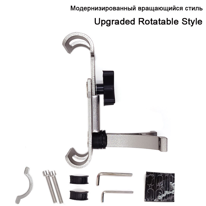 Soporte de Metal para teléfono de bicicleta, soporte antideslizante de aleación de aluminio, Clip GPS Universal para bicicleta de montaña y Moto, soporte para teléfono móvil para teléfonos inteligentes: Rosa