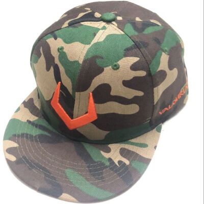 Suogry alta qualidade cinza lã snapback 3d bordado perfurado hip hop boné de beisebol bill plana para homem e mulher: Camouflage