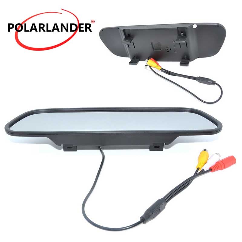 Écran LCD TFT 16:9 de 5 pouces, 480x234, 12V DC pour caméra de recul DVD et magnétoscope
