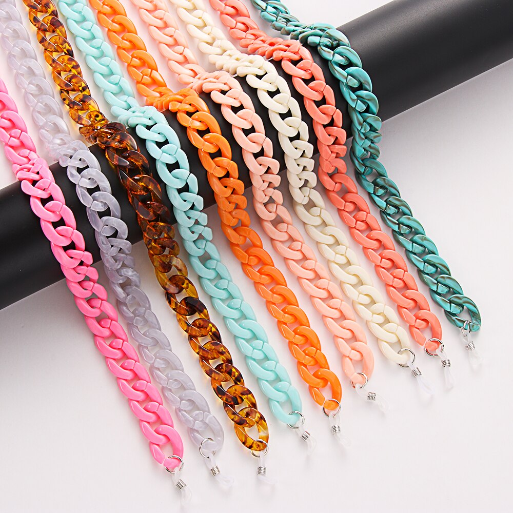 1Pc Acryl Glazen Ketting Zonnebril Keten Lanyard Ketting Brillen Retainer Brillen Houder Strap Eyewear Accessoires