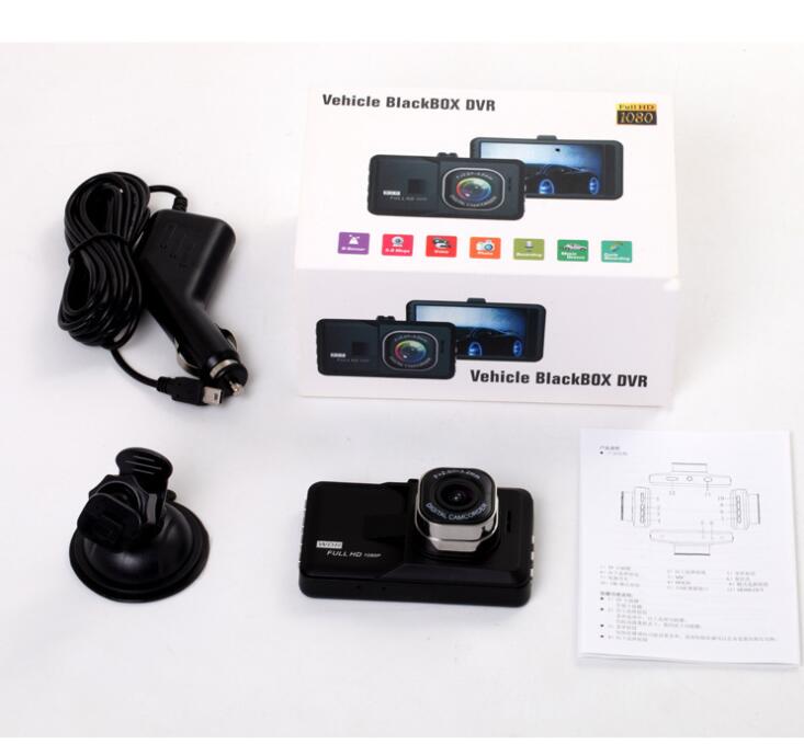 3 Inch Full Hd 1080P Auto Rijden Recorder Voertuig Camera Dvr Edr Dashcam Met Bewegingsdetectie Nachtzicht G sensor