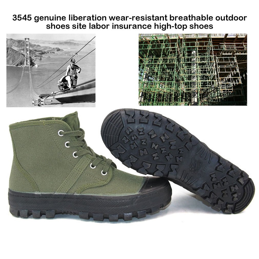 3537 chaussures de libération véritable résistant à l'usure chaussures de plein air respirant chaussures de travail chaussures d'assurance du travail chaussures de Site chaussures hautes