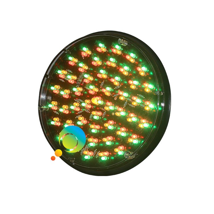 DC12V common positive mix red yellow green 200mm LED traffic signal lamp