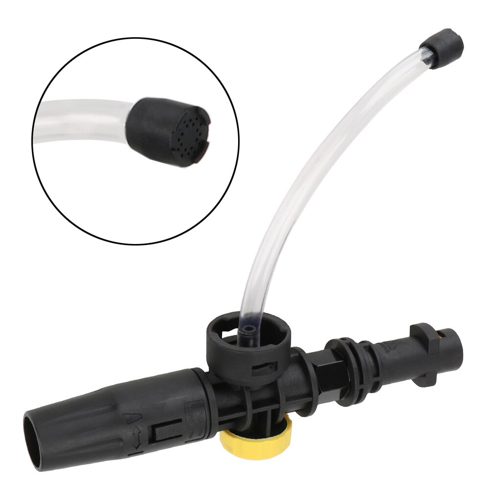 Bil sæbe skum generator til karcher  k2 k3 k4 k5 k6 k7 sne skum lanse højtryksrensere justerbar sprøjtedyse 750ml