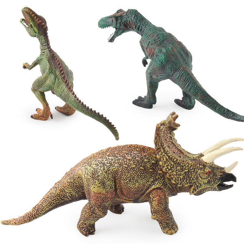 15cm giocattolo modello di dinosauro di plastica cavo Tyrannosaurus Rex triceratopo Brachiosaurus velocraptor regalo di compleanno per ragazzo