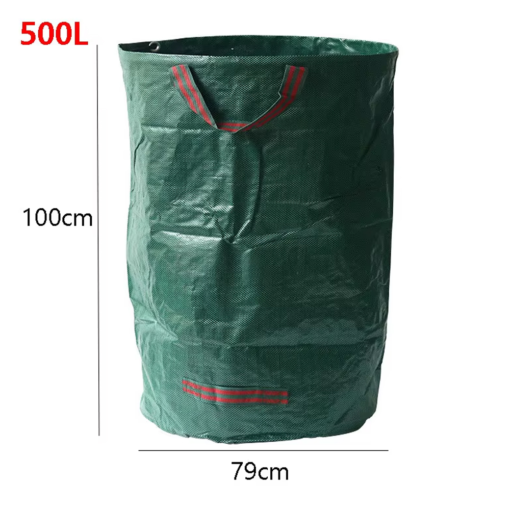 Heavy Duty Large Garden Waste Bag for Yard Leaf Weeds Grass Rubble - Outdoor Trash Bag Garden Rubbish Bags for Waste Bins Storag: Pink