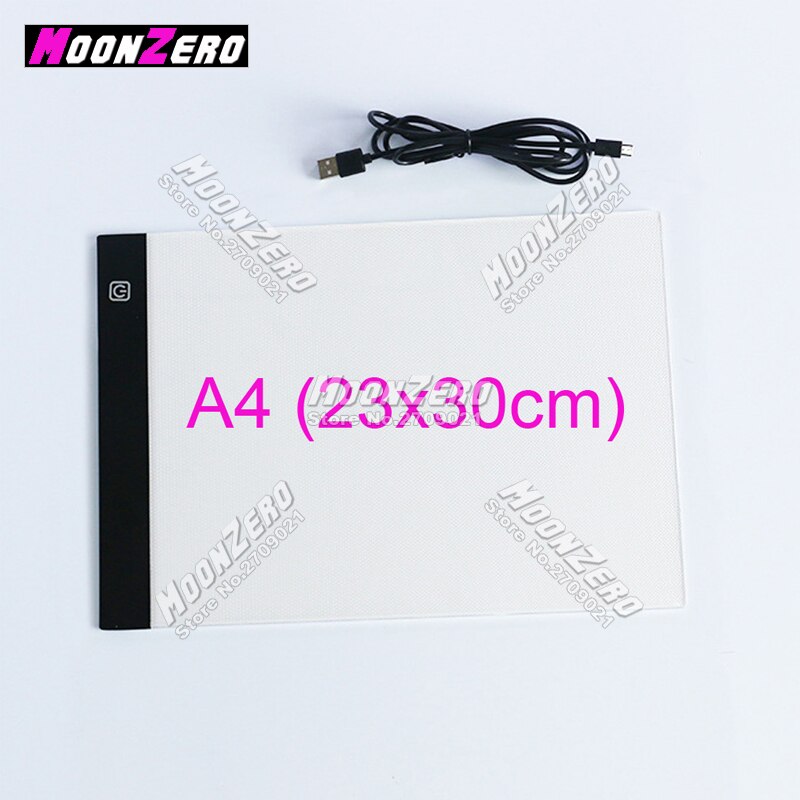 LED Light Pad Diamond Painting Lightpad Board Diamond Painting Accessories Tool Kits A1 A2 A3 A4 A5 Drawing Graphic Tablet: A4 LED