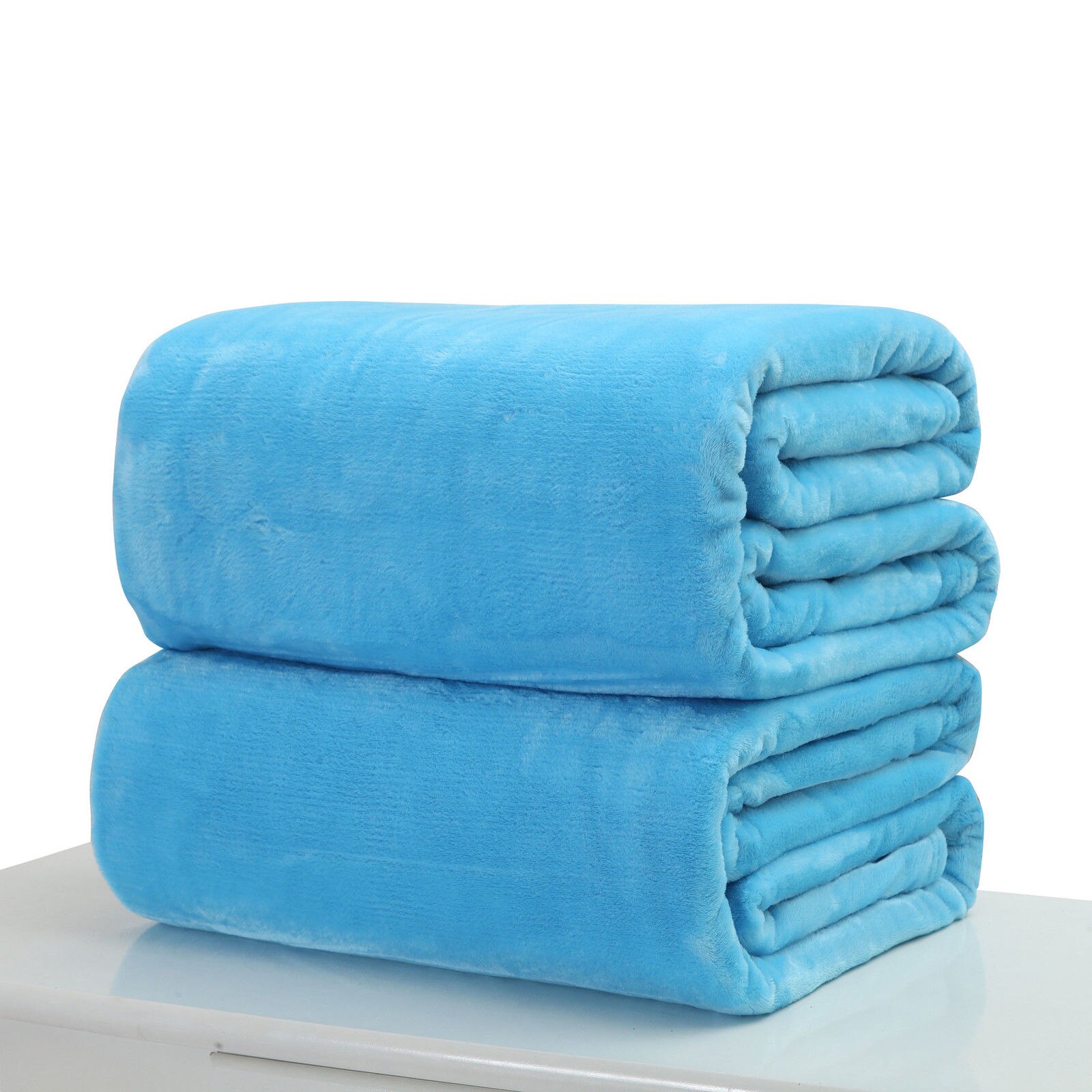 Zwf348 cobertor para o bebê swaddling pequeno lance caso capa de cama folhas flanela veludo quente sólido micro pelúcia