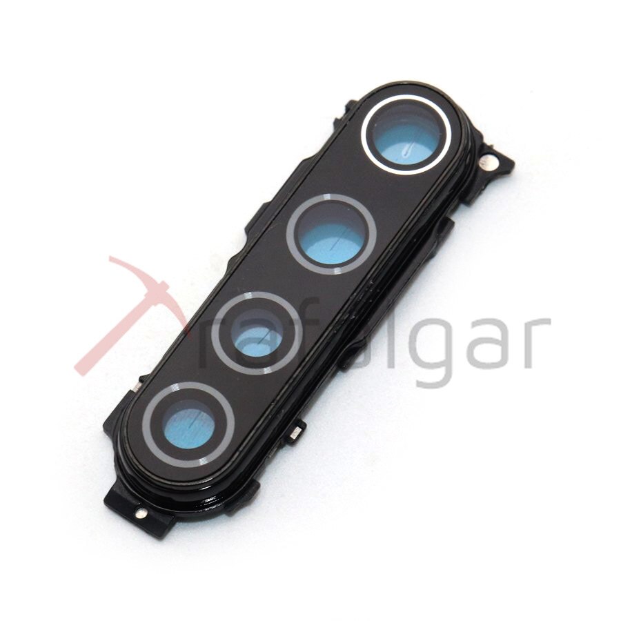 Voor xiaomi redmi note 8 pro cameralens + achtercamera ondersteuningsframe voor redmi note 8 camera glazen lens + achtercamera frame vervangen
