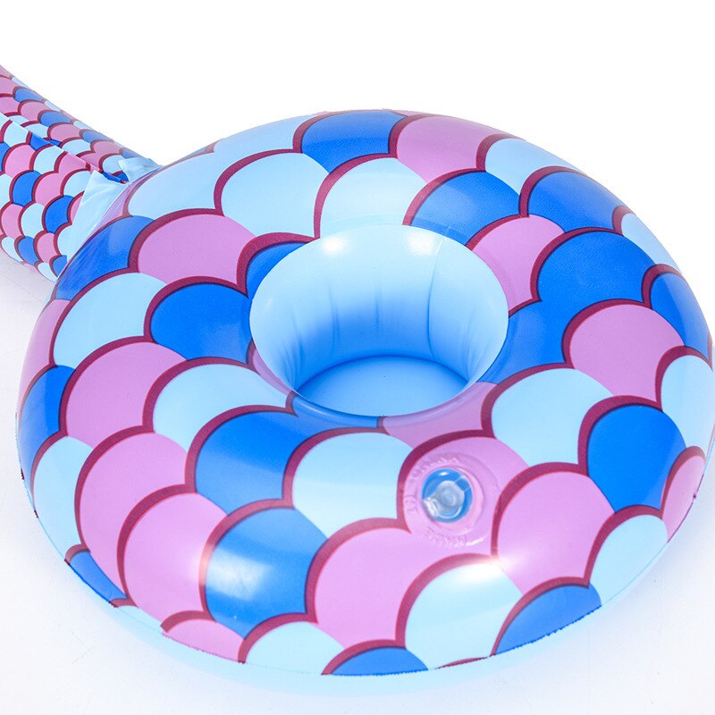 Portavasos inflable para piscina, Mini anillo flotador, juguetes de decoración para , playa, Bar, accesorios para piscina, soporte para bebidas flotante