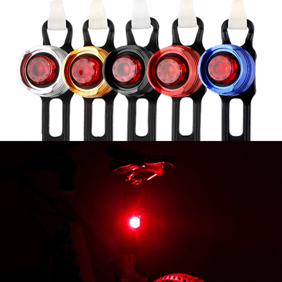 Newboler Multi Verlichting Modes Fietslicht Waterdichte Led Fiets Licht Flash Staart Achter Fiets Verlichting Voor Bergen Bike Zadelpen