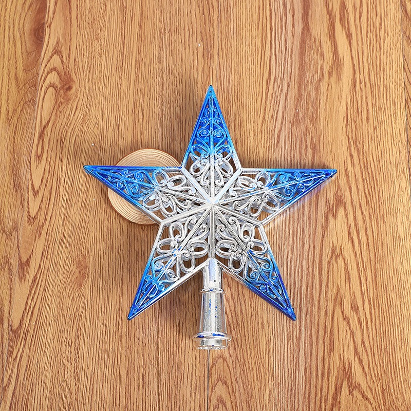 Christmas Ornament Christmas Tree Star Topper Star Party Decoration Tree Toppers Decorchraitmas Supplies Favors Patriotic