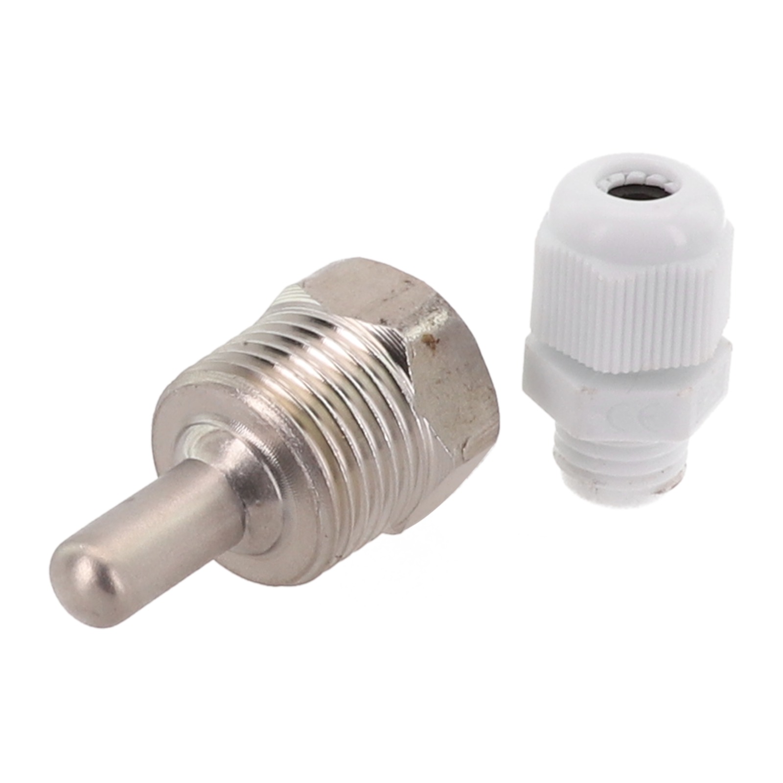 2 unidades de termopozo de acero inoxidable de 30-300 mm con rosca G de 1/2 pulgada máx. Presión PN40 para bolsillo de manga de inmersión del sensor de temperatura