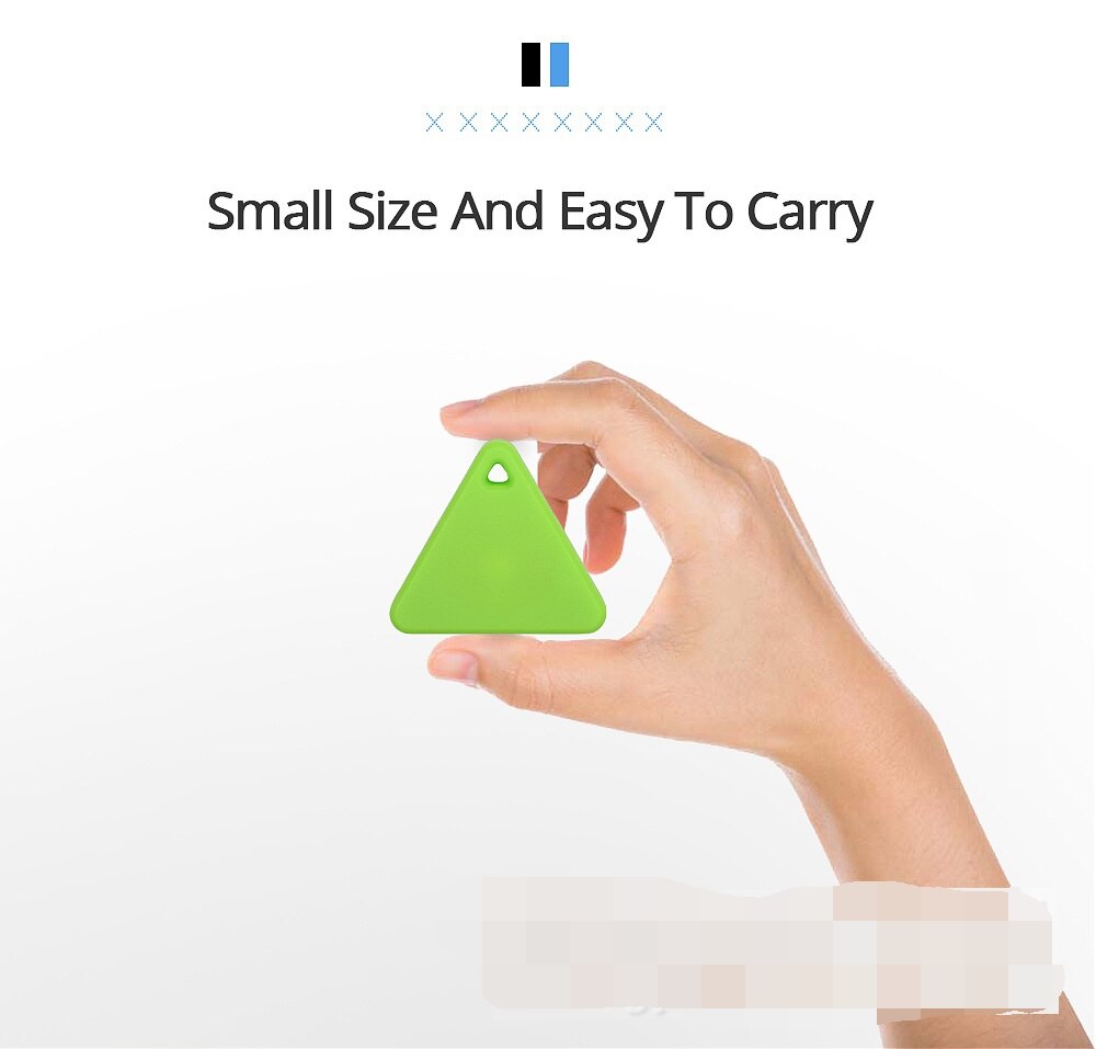 Trójkąt Bluetooth inteligentny Bluetooth 4.0 dwukierunkowy znalazca alarm antywłamaniowy znalazca dwukierunkowy włamywacz