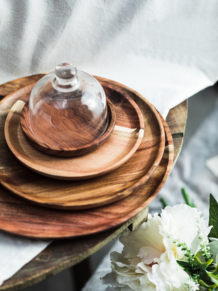 Wooden Cake Stand Dessert Tray Display Stand Party Party Pastry Cake Tools Kitchen Storage Utensils Table Decoration