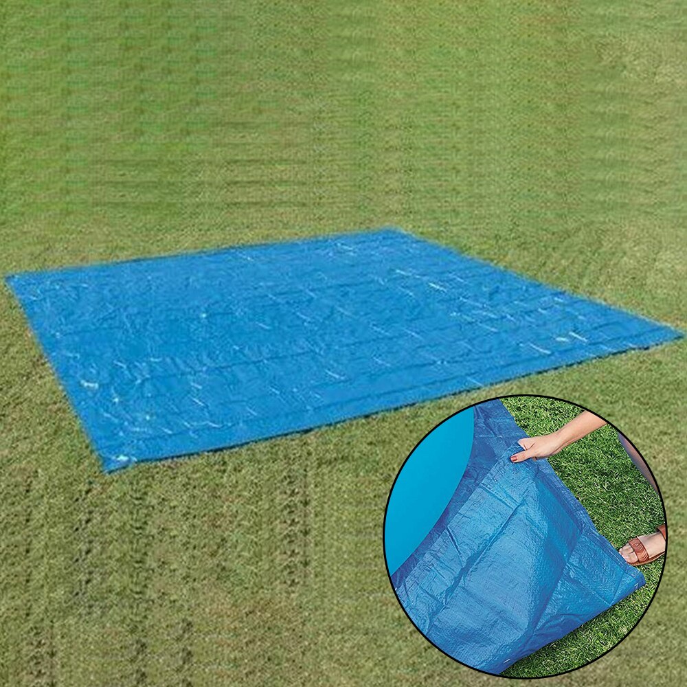 Ground Ground Cloth Cloth Outdoor Lawn Cover 335*335cm Blue Accessories