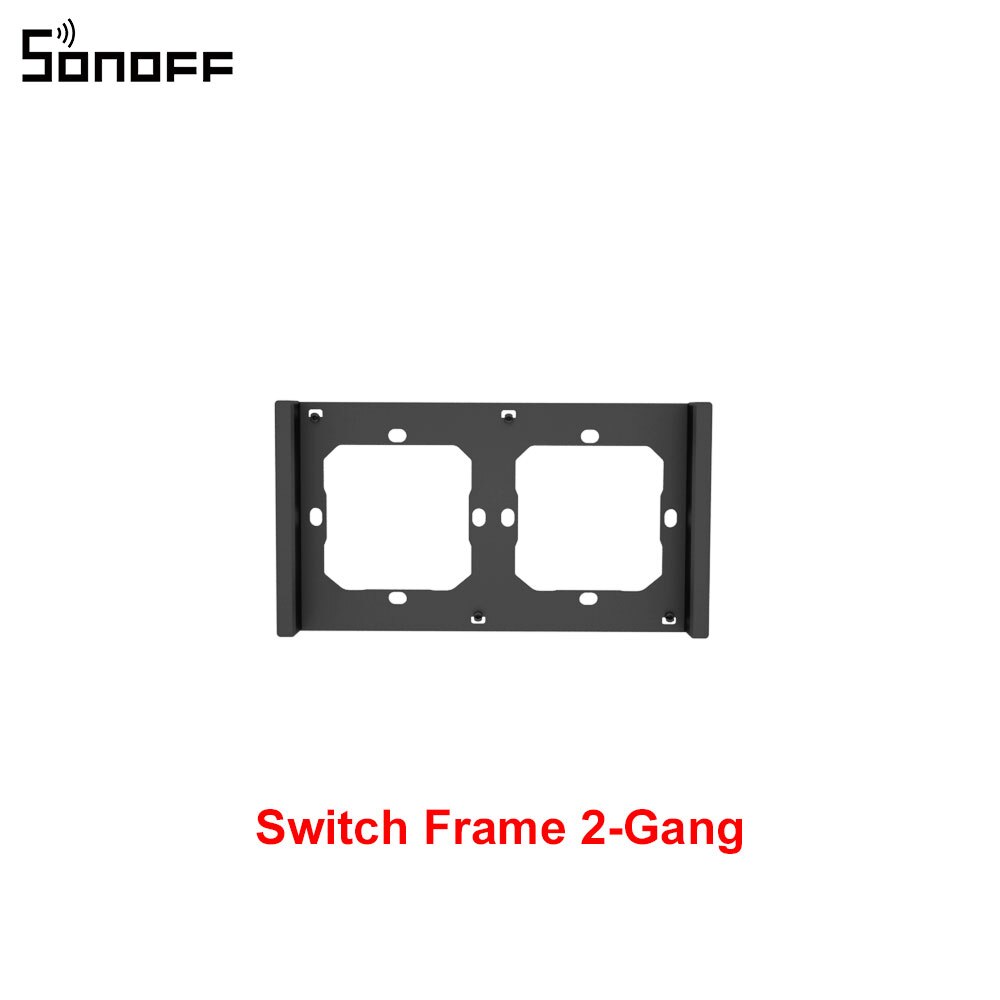 Itead Sonoff M5 Switchman Schakelaar Frame 2/3/4 Gang Aangepast Voor M5-80 Slimme Schakelaar Eenvoudig Te Installeren Pc v0 Montage Doos: Frame 2-Gang