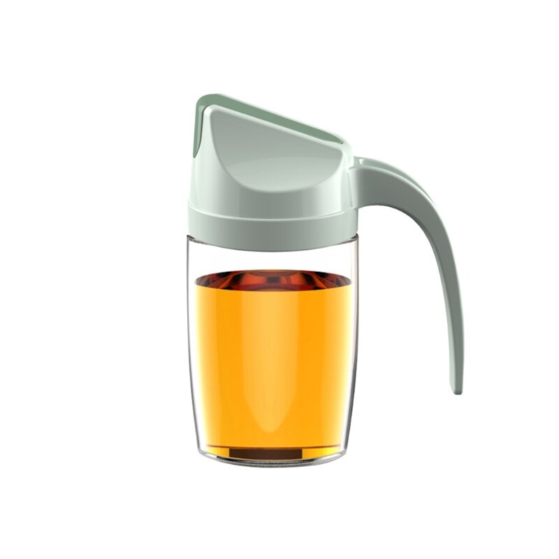 Auto Flip Olive Oil Dispenser Bottle 300ml-630ml Leakproof Condiment Container With Automatic Cap and Stopper Non-Drip for H051