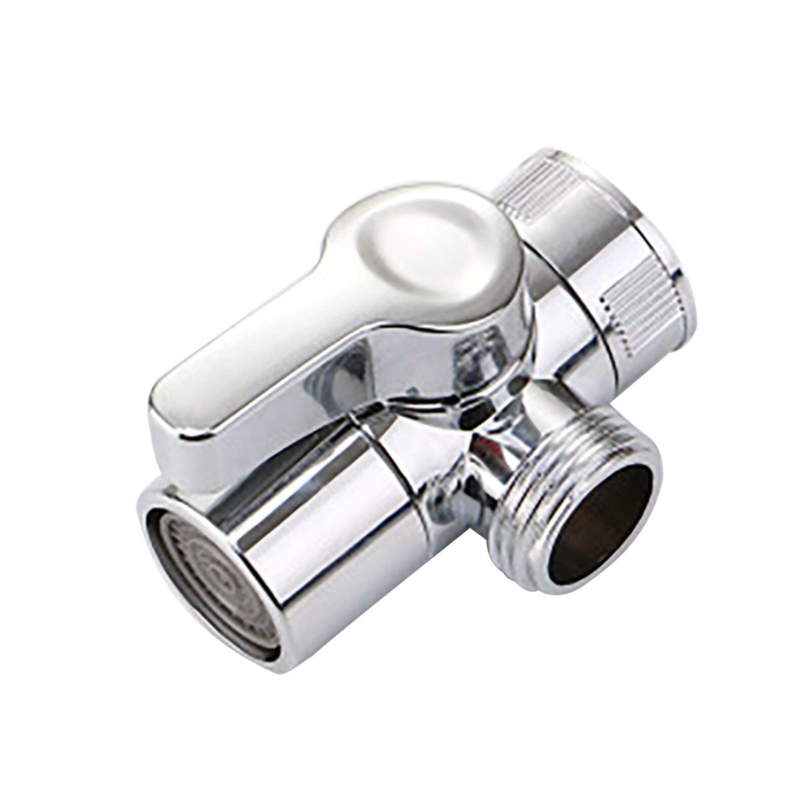 Hand Shower Set Faucet Extension Shower Set External Shampoo Artifact, Single Cut Diverter Faucet Bathroom Shower Tap Wall Mount