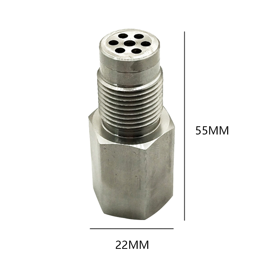 CEL Eliminator Check O2 Sensor Adapter Tool Auto Car Accessories Engine Light Parts Catalytic Converter Stainless Steel Mini