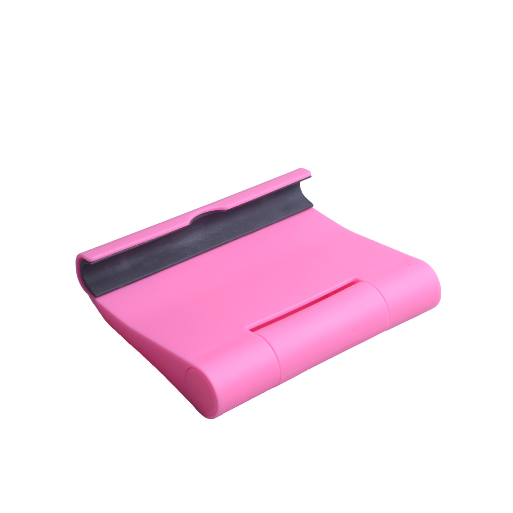 Foldable Desk Phone Holder Mount Stand Universal Mobile Phone Tablet Desktop Holder e Non-slip Phone Table Holder Stand: Pink