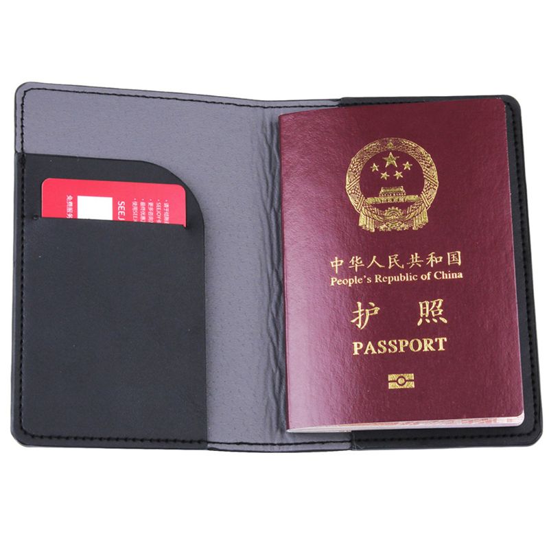 Portable Mr Mrs Travel Passport ID Credit Card Cover Holder Case Protector F42A