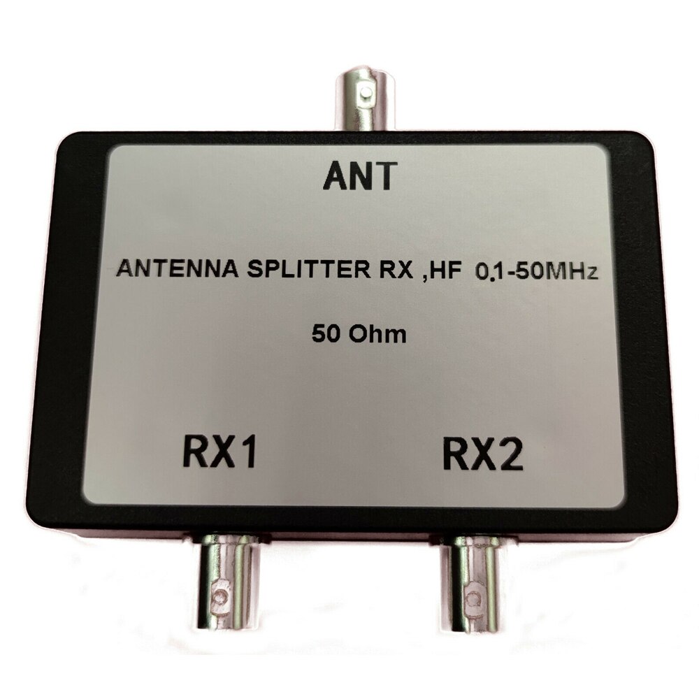 Antenne Splitter Rx Hf 0.1-50Mhz 50Ohm Met Een Antenne Poort En Twee Ontvanger Poorten Antenne Splitter
