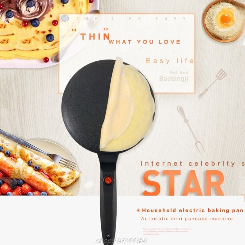 High Household Flat-Bottomed Omelette Pancake Multi-Function Pan D22 20