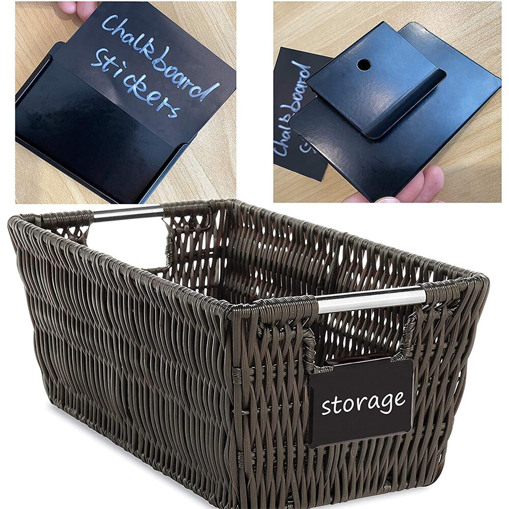 Kitchen Storage Racks Holder Bin Basket Label Metal Sign Hanging Clip Card Display Frame For Bathroom Office Organizer Accessory