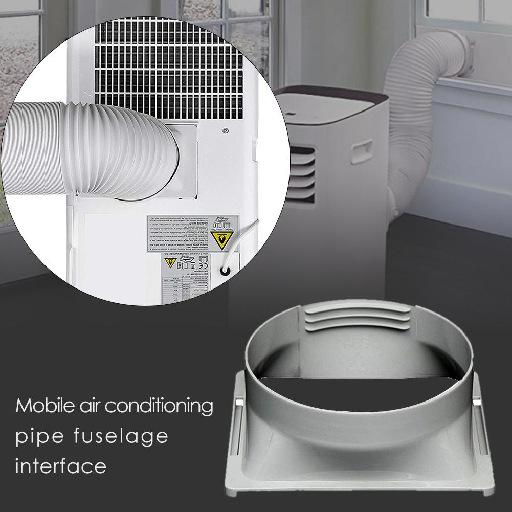 Tuyau d'échappement Interface Pour Appareils Mobiles de Conditionnement D'air Tuyau D'échappement Tuyau D'échappement Tube Connecteur Tuyau Buse Plate 15CM Climatisation