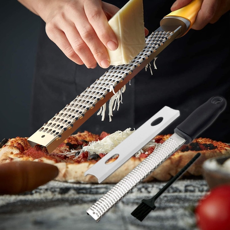Cheese Shredder Grater 304 Stainless Steel Kit Lemon Zester Grater Cheese Board Set Hand Held Kitchen Cooking Tools