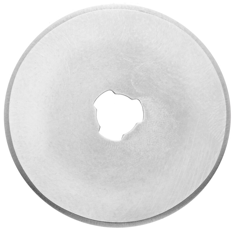 Cuchilla de corte Circular de 45mm, cortador rotativo de acero prémium para tela, herramientas de costura de cuero para Patchwork, 10 Uds.