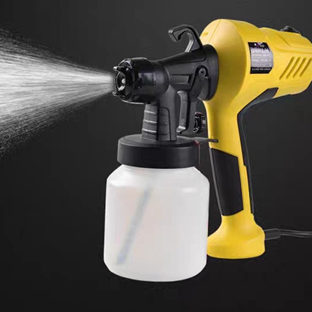 1pc 800ml Portable Handheld Electric Paint Sprayer 400W High Pressure Airbrush High Power Paint Sprayer for Renovating