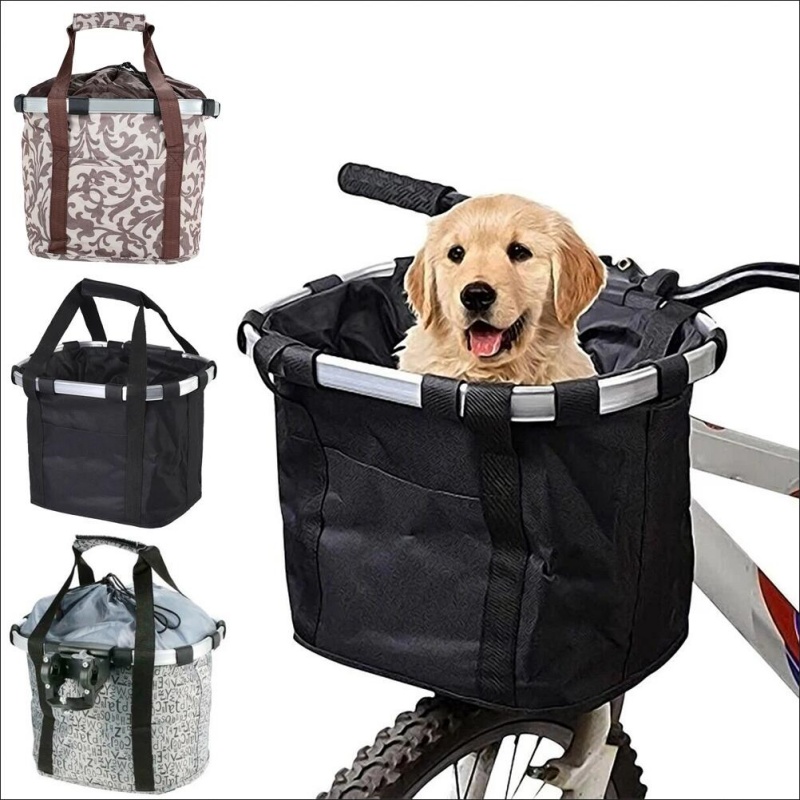 Oshhni Panier de Vélo Pliable pour Transport Facile en VTT