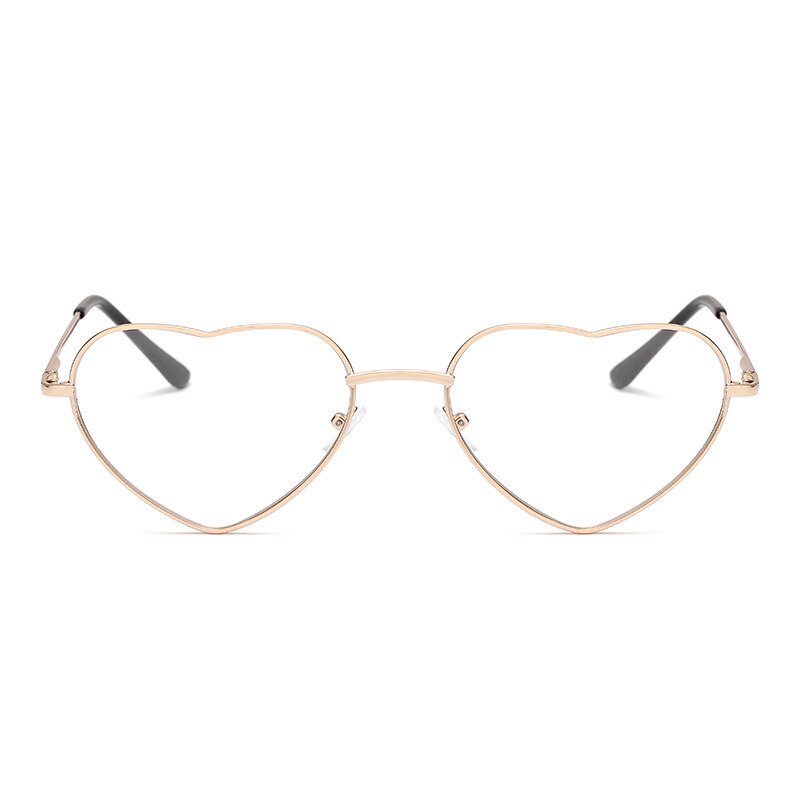 Liefdesbrilmontuur perzik hart bril zonder lens montuur decoratie fabriek directe verkoop