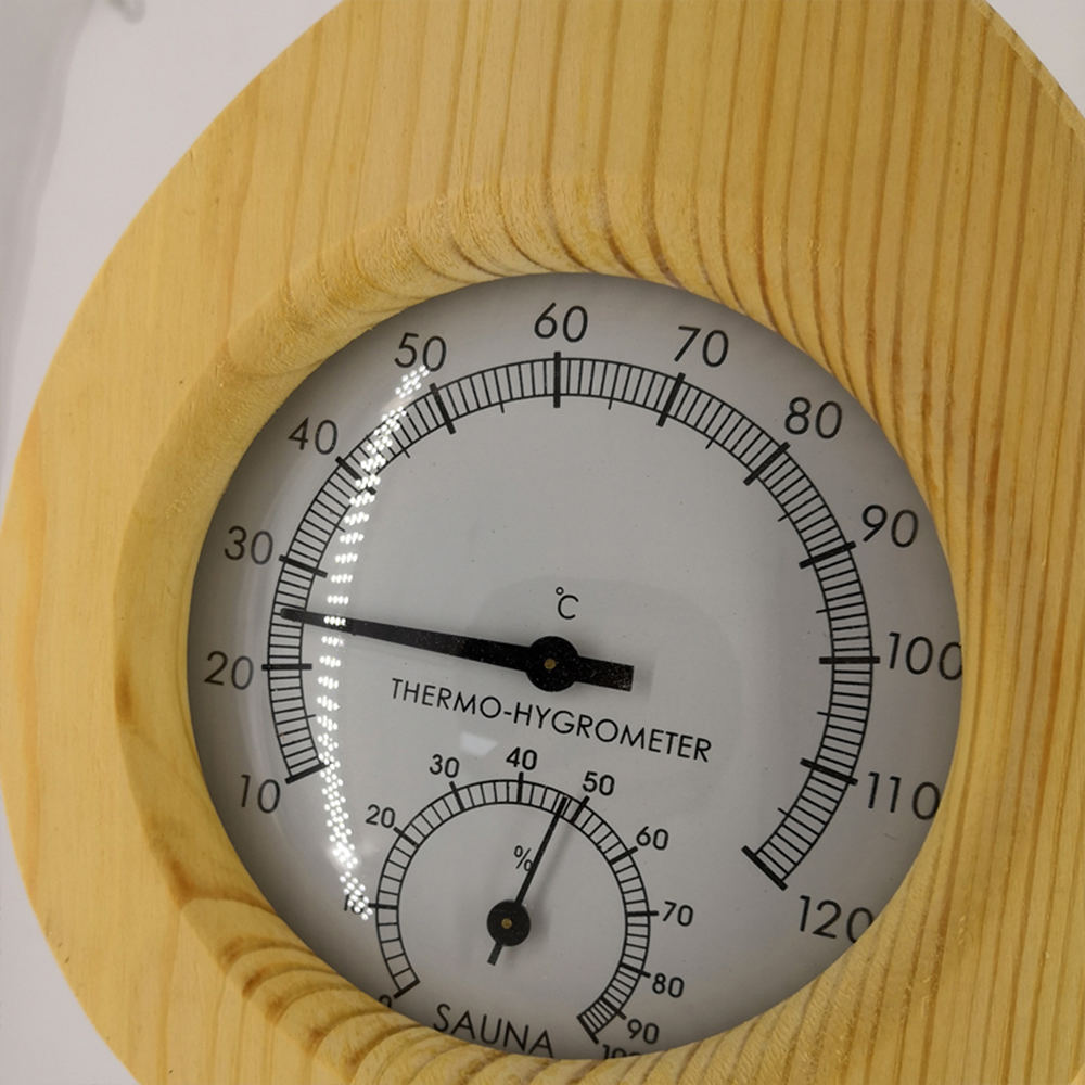 Sauna Hout Thermometer Hygrometer 2 In 1 Hygrothermograph Snoep Fry Eten Eetkamer Temperatuur Huishouden