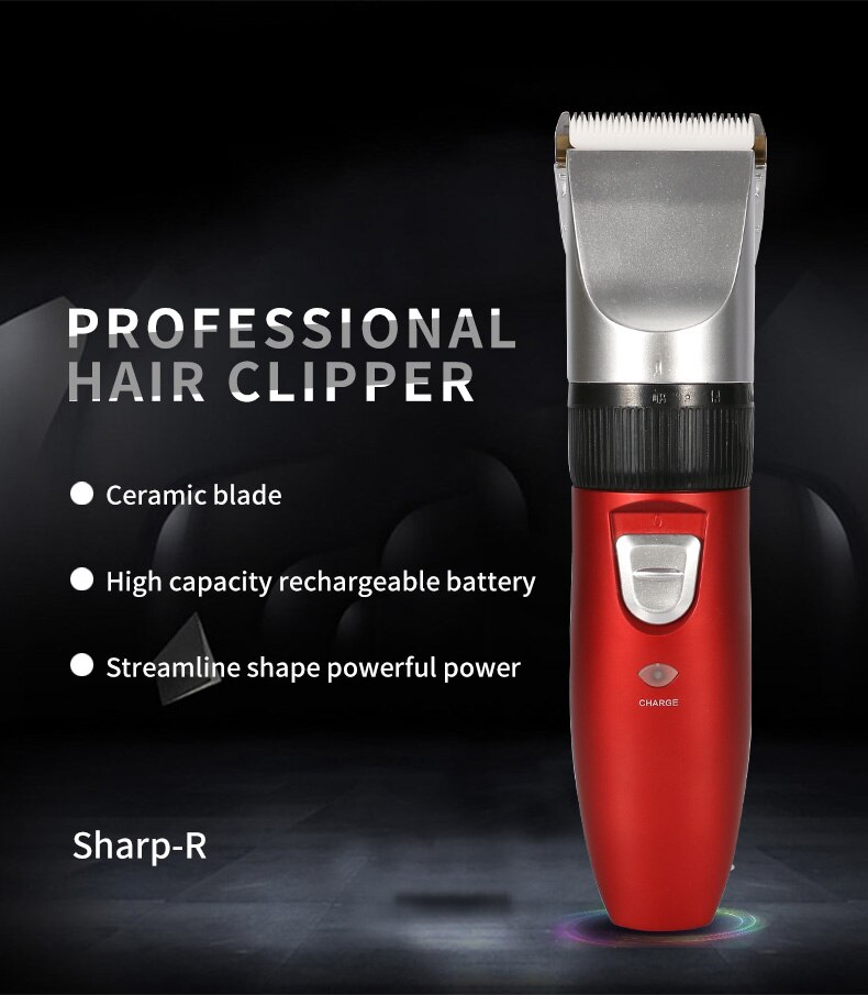 Neue Elektrische Haar Trimmer Haar Clipper Baby Kinder Erwachsene Spezielle Keramik Cutter Kopf Clipper Stumm Tragbare Wiederaufladbare