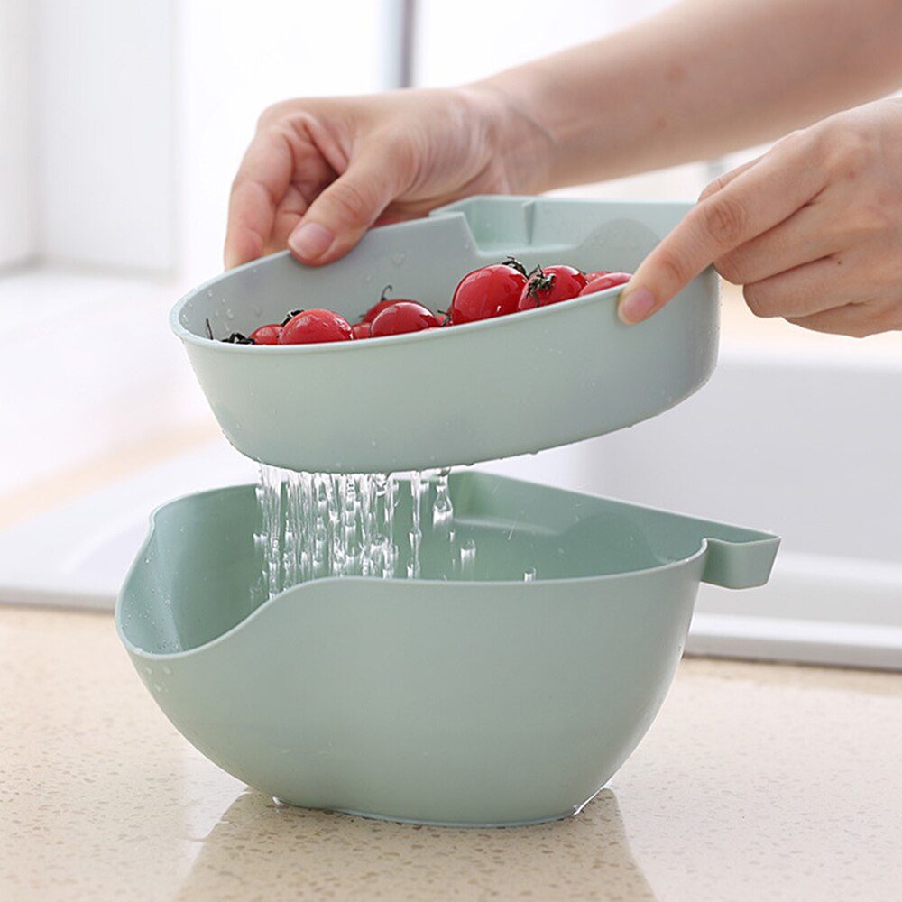 Plateau de Melon à Double couche | Bol en plastique pour collation créative plateau de Melon pour le salon, bol avec support pour téléphone