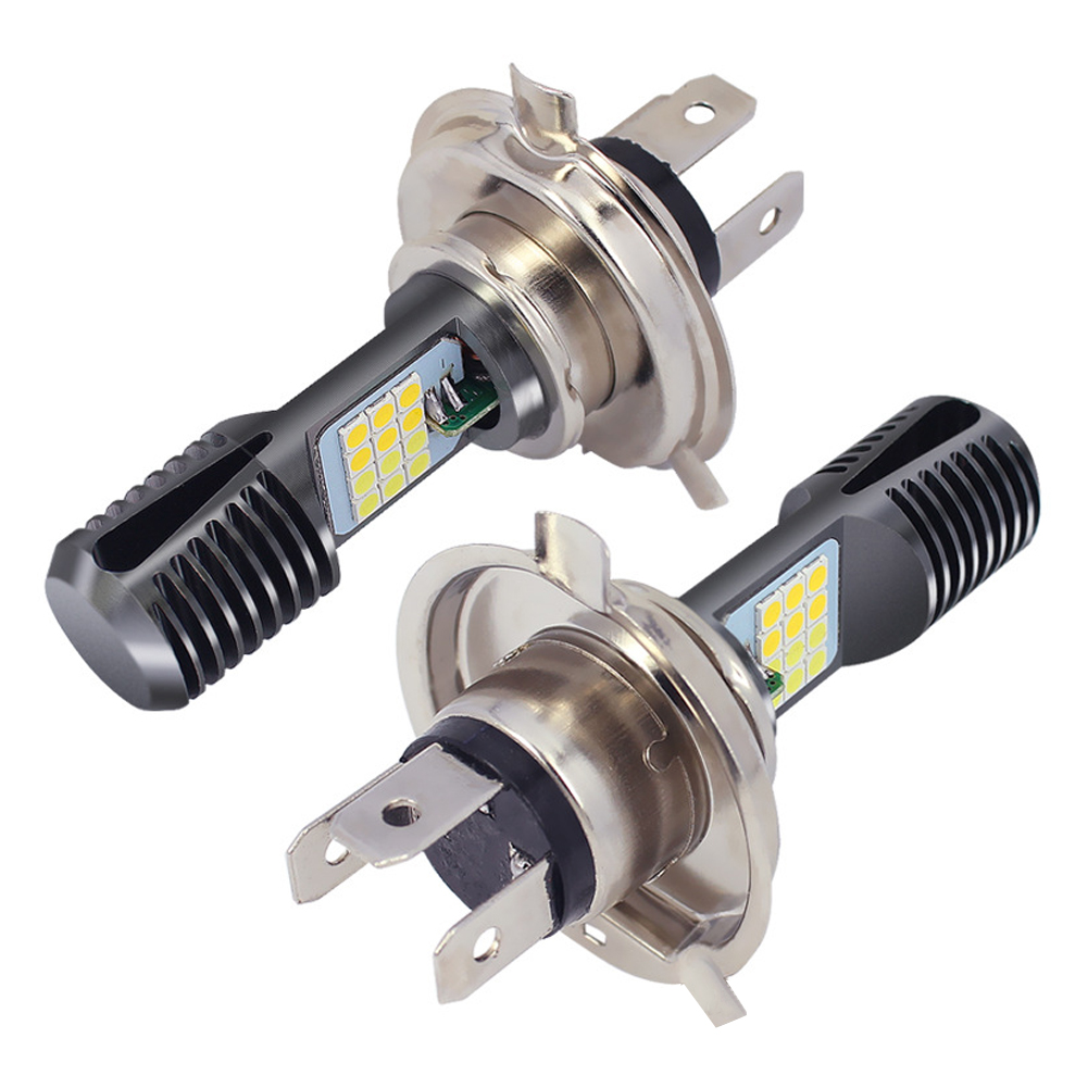 24 Luce a portato Lampada a luce super luminosa Moto DRL Semaforo di sicurezza Faro per moto scooter per moto H4 BA20D PX15D