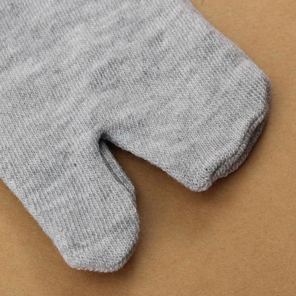 3Pairs/Lot Japanese Style Tabi Toe Socks Cotton Men Women Bamboo Fiber Deodorant Breathable Separate Kimono Flip FlopTwo Fingers