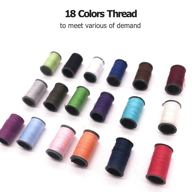 Set of 70 Sewing Kit with Zipper Bag Needle Thread Measure Scissor Thimble Set Sewing Tool Accessories for Home Adult XHC88