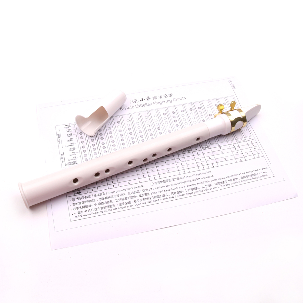 White Pocket Sax Mini Saxophone Sax Portable Little Saxophone With Carrying Bag Woodwind Instrument For Musical Instruments
