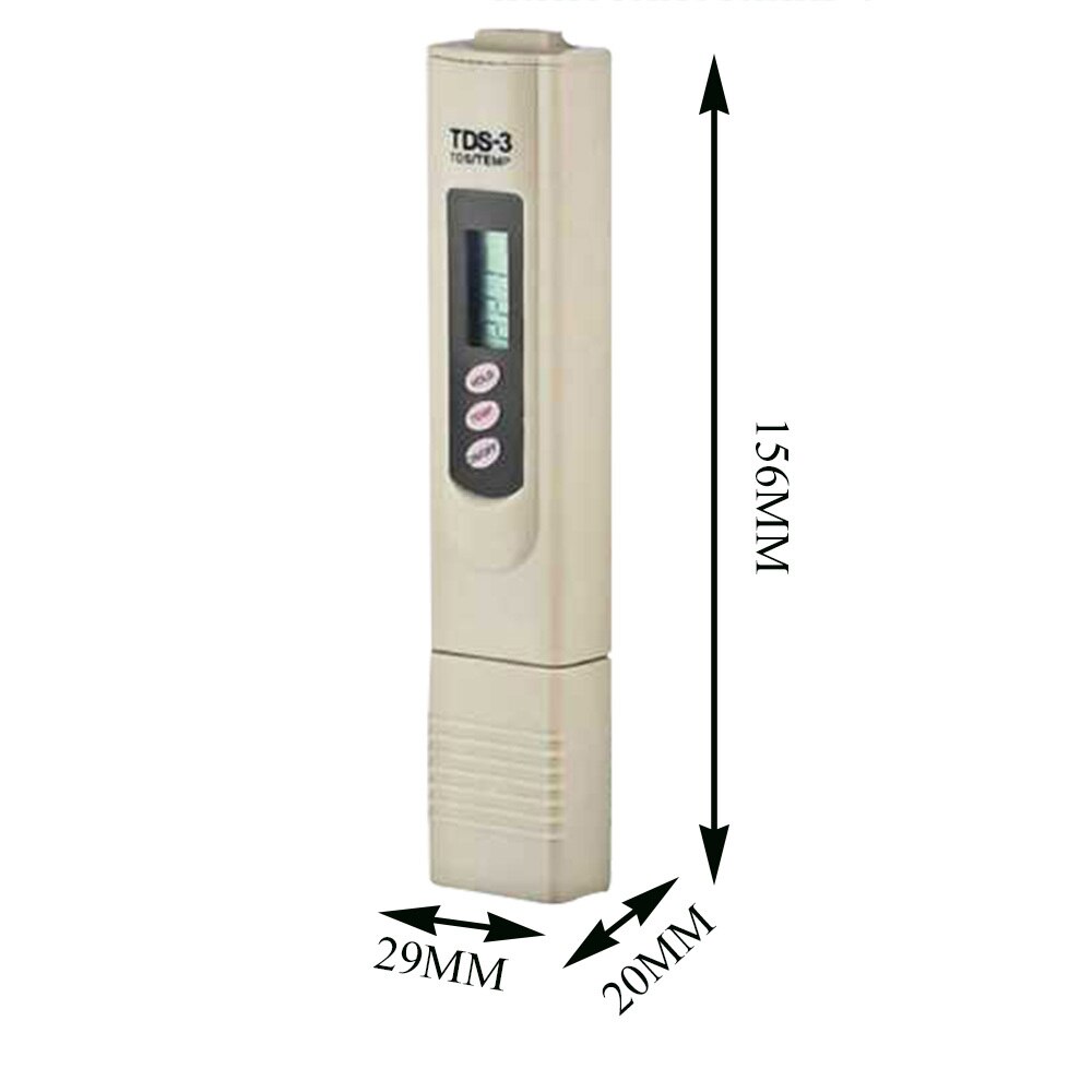 Geleidbaarheid Pen Draagbare Digitale Watermeter Filter Meten Waterkwaliteit Zuiverheid Tester Tds Meter