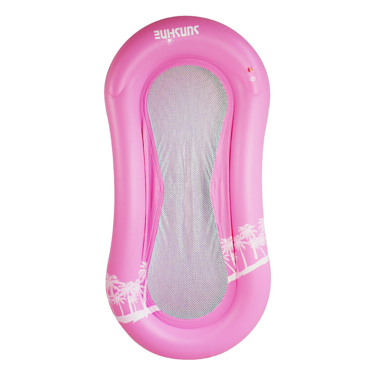 Colchones de aire de para adultos, flotador de piscina inflable, juguete de playa apto para deportes acuáticos: Rosa