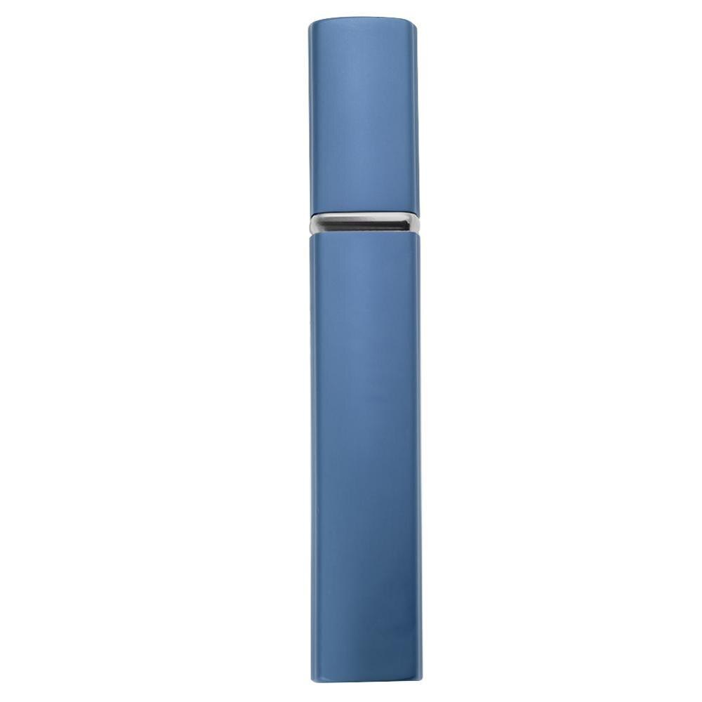 10ml/12ml draagbare, hervulbare lege reisverstuiverflesjes, geurspraybox, cosmetische lege parfumflesjes, make-uphouder: 12ml blauw
