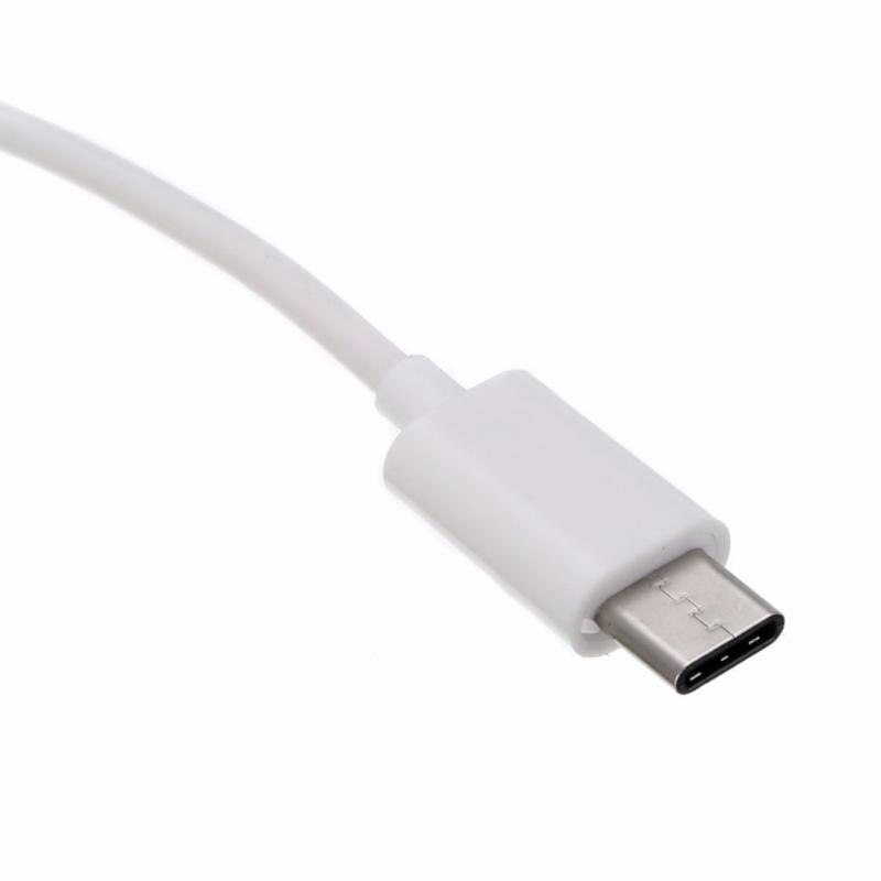 Kabel danych Otg typu c USB 3.1 rodzaj-c konwerter Otg dla androida inteligentny telefon rodzaj-c kabel danych Otg dla Xiaomi Huawei 16CM