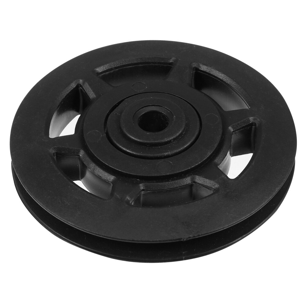 1Pc Fitness Pulley Useful Fitness Pulley Gym Equipment Accessory (Black)
