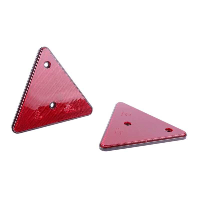 !	triangle REFLECTOR. trailer light ACCESSORIES PARTS RED TRAILER REFLECTOR trailer parts