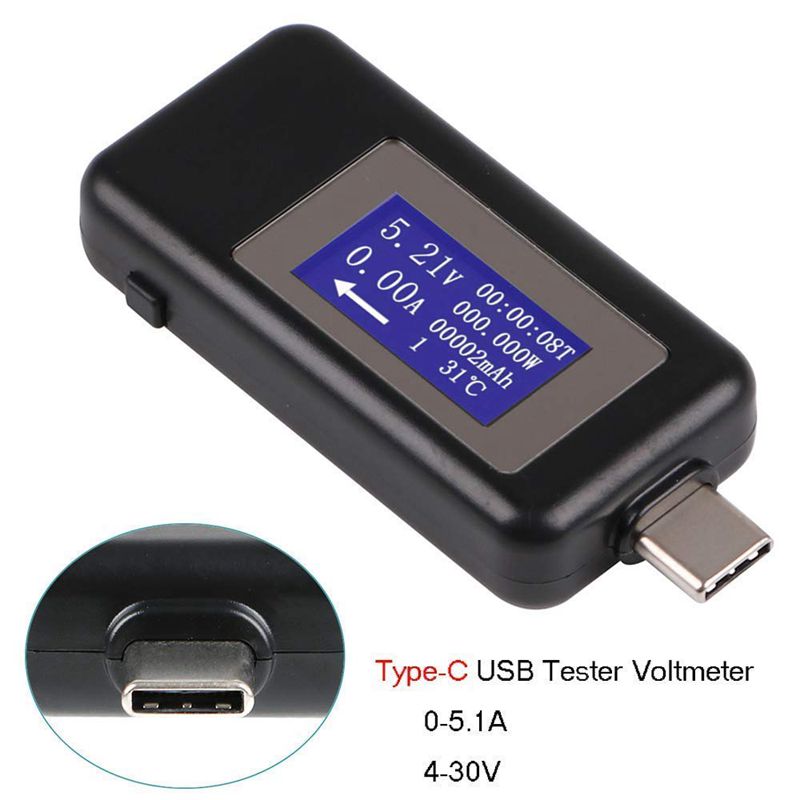 KEWEISI Type-C Usb Meter Tester Power Meter Usb Mu... – Vicedeal